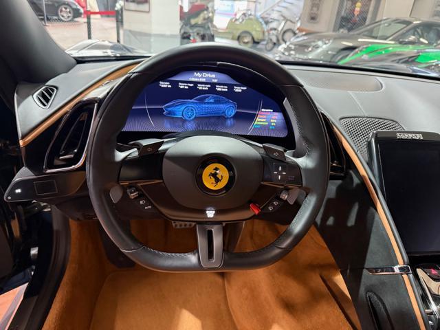 FERRARI Roma Blu Pozzi Pelle Cuoio - Ferrari Italia