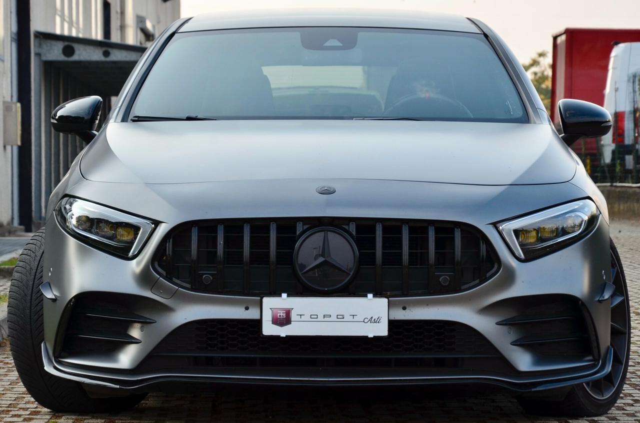 MERCEDES-BENZ A 35 AMG RACE EDITION 4MATIC 306cv AUTO, ECCELLENTI CONDIZIONI, UFF ITALIANA, EURO 6D, TETTO, NIGHT PACK, HI-FI BURMESTER, SCARICO, SOSPENSIONI ADATTIVE, MULTIBEAM, 19", PERMUTE