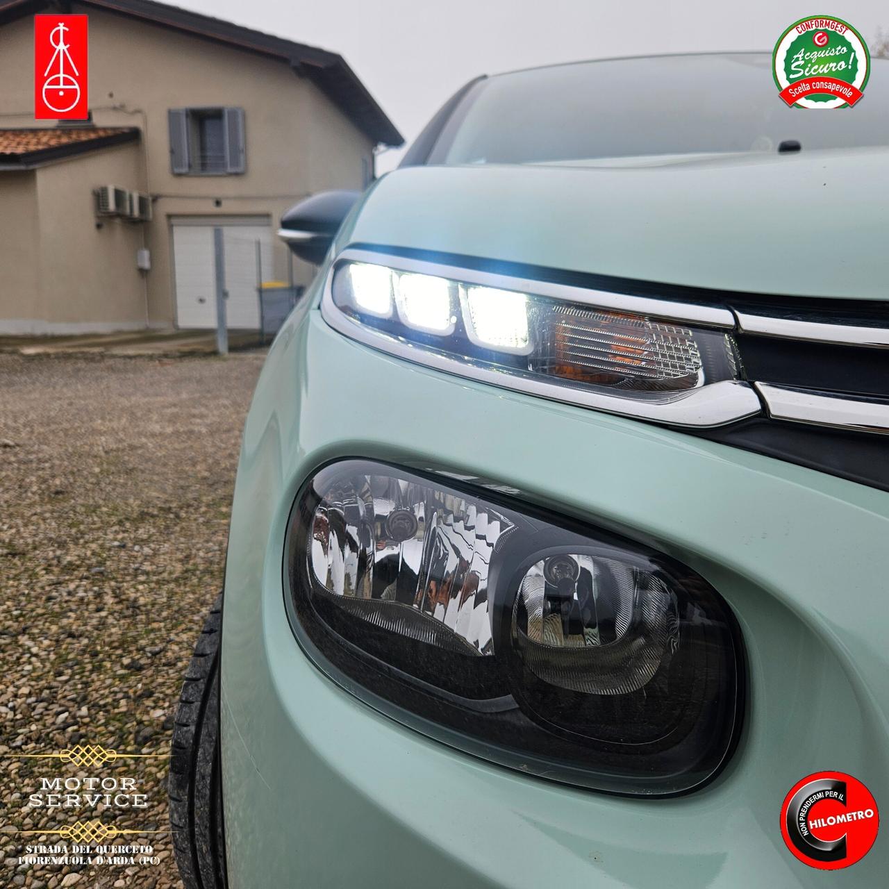 Citroen C3 1.2 NEOPATENTATI 39000KM GARANTITA