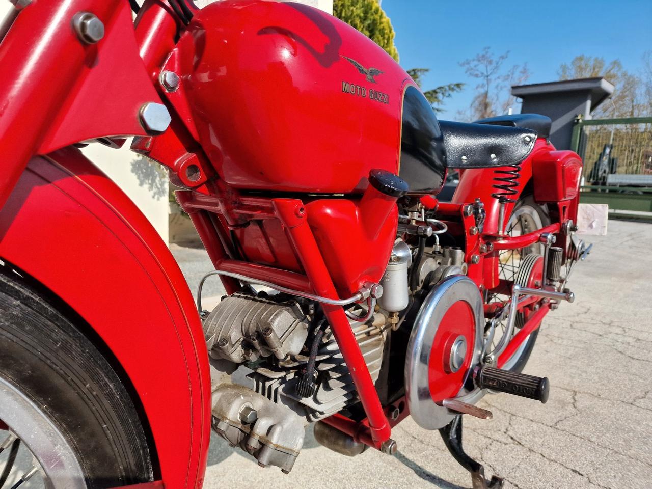 Moto Guzzi Airone 500CC TARGA ORO COMPLETAMENTE ORIGINALE