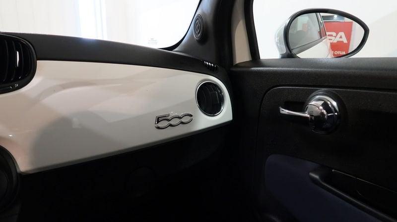 FIAT 500 Hybrid 1.0 70cv Ibrido Club # FENDI-CLIMA AUTOM-SENSORI PARCK #
