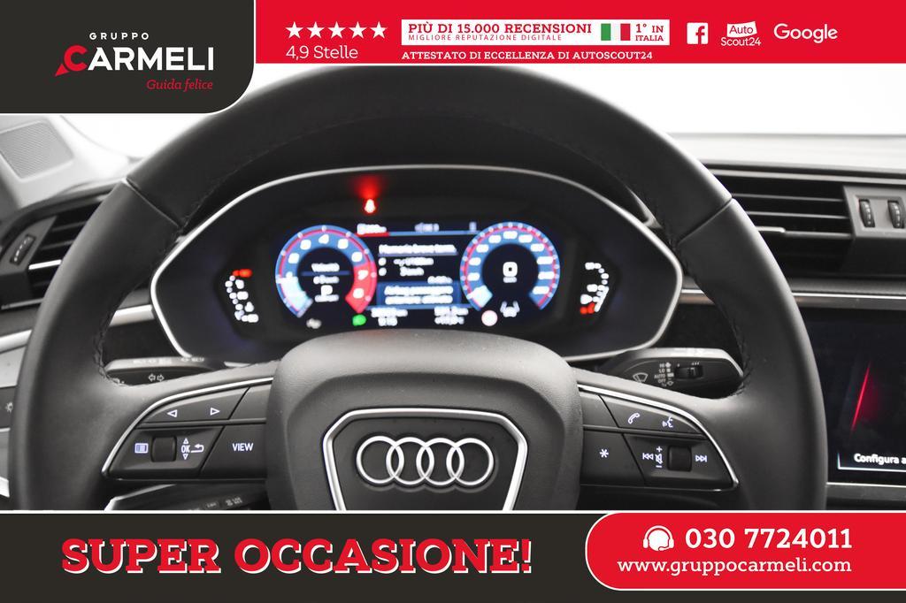 Audi Q3 2019 Sportback Spb 35 Bz Cerchi 17,Acc,Led,Keyless,Aziendale