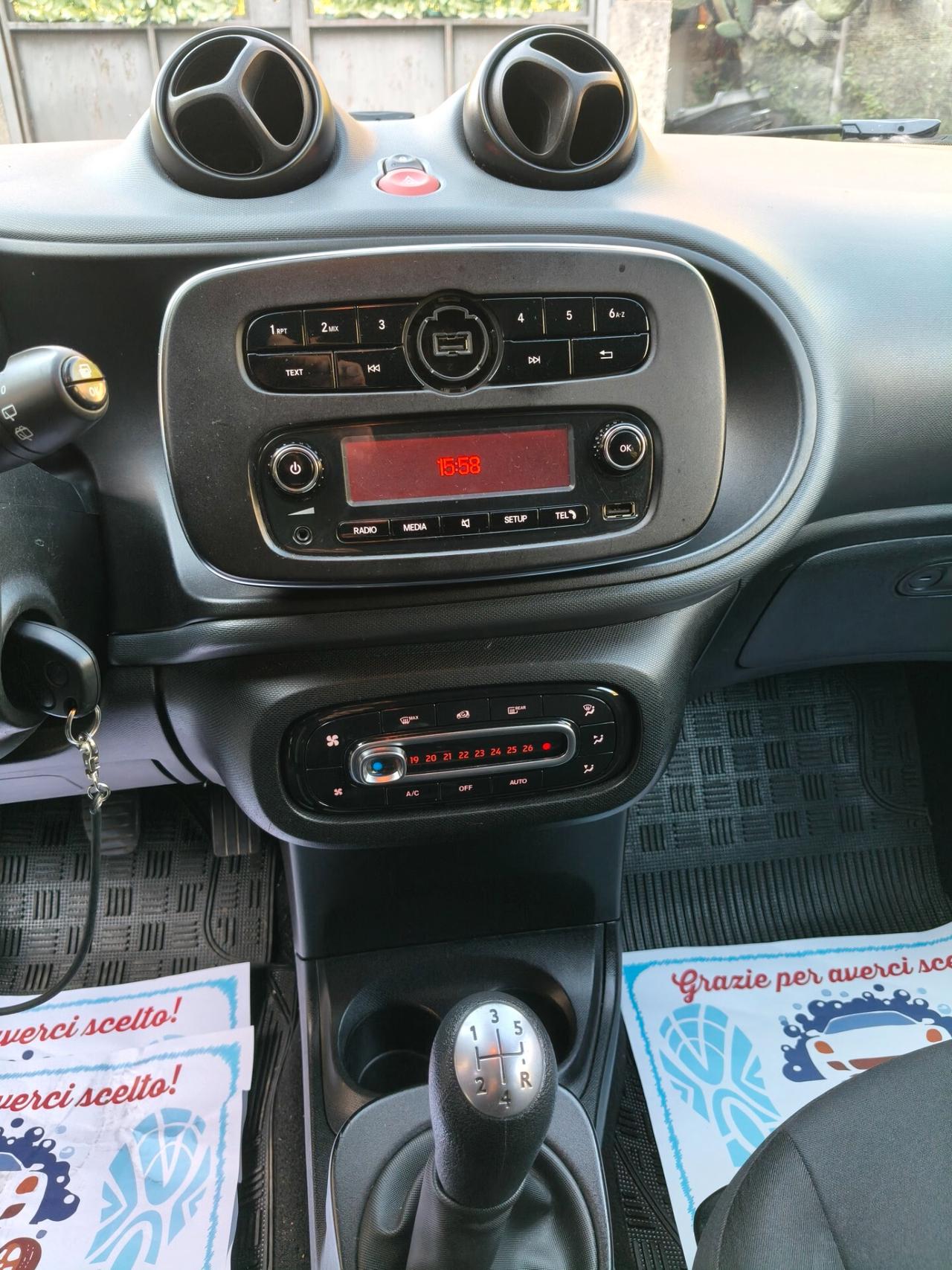 Smart ForFour 5 PORTE 1000 GPL FULL OPT 2017