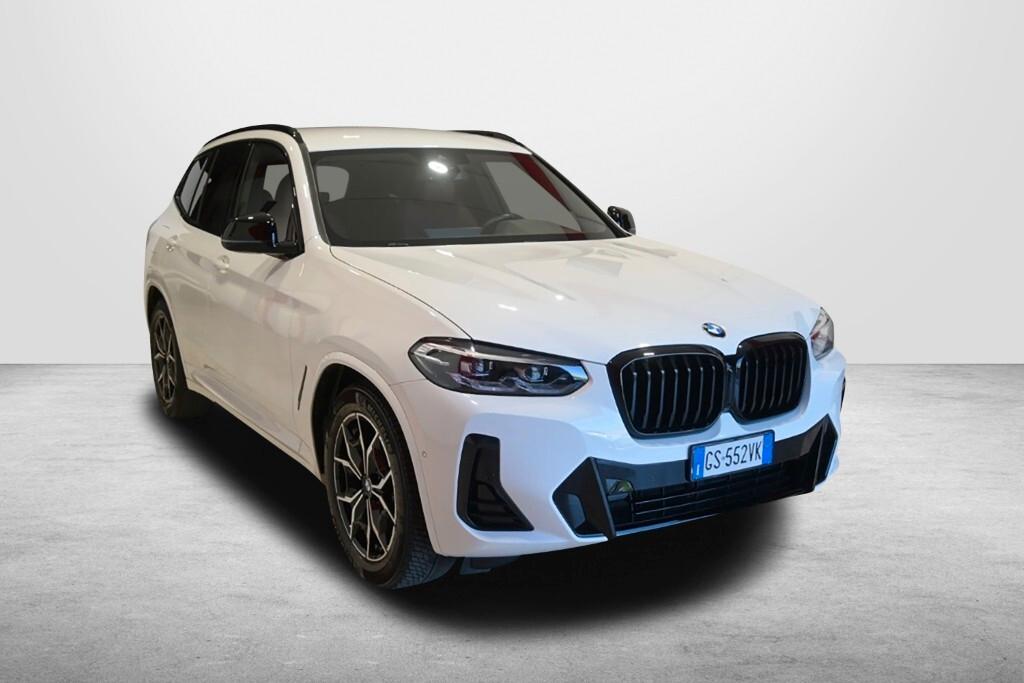 BMW X3 18D 150CV STEPTRONIC 48V S-DRIVE MSPORT ( FARI LED - BMW DIGITAL COCKPIT - PELLE - CLIMA TRIZONA - NAVI - MIRROR - PARK ASSISTANT - TELECAMERA POST. - CERCHI 19 )