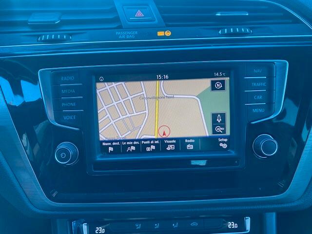 VOLKSWAGEN TOURAN 1.6 TDI 115 CV SCR DSG BUSINESS - 12 MESI GARANZIA EUROPEA