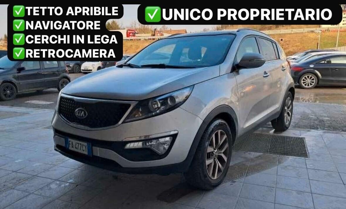 KIA SPORTAGE 1.7 CDRI 115 CV. TETTO NAVI RETROCAMERA