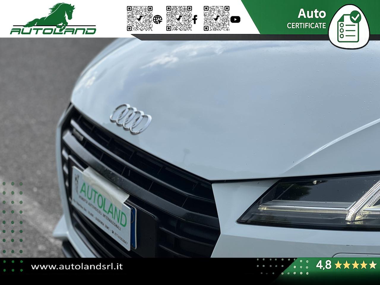 Audi TT Coupe 2.0 tfsi S line QUATTRO REVO Stage 3 - B&O - Matrix - MMI Plus - Retrocamera