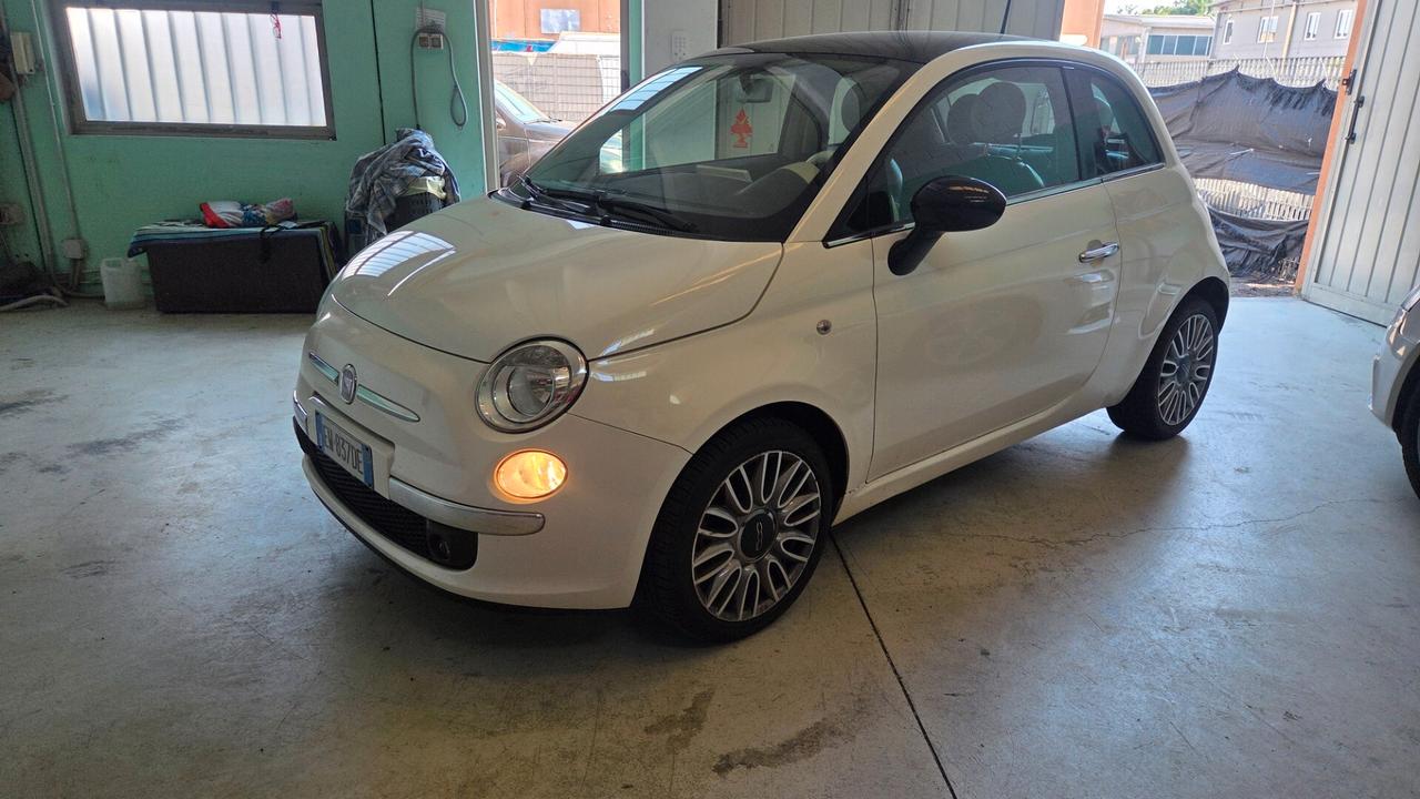 Fiat 500 1.2 GQ interni pelle