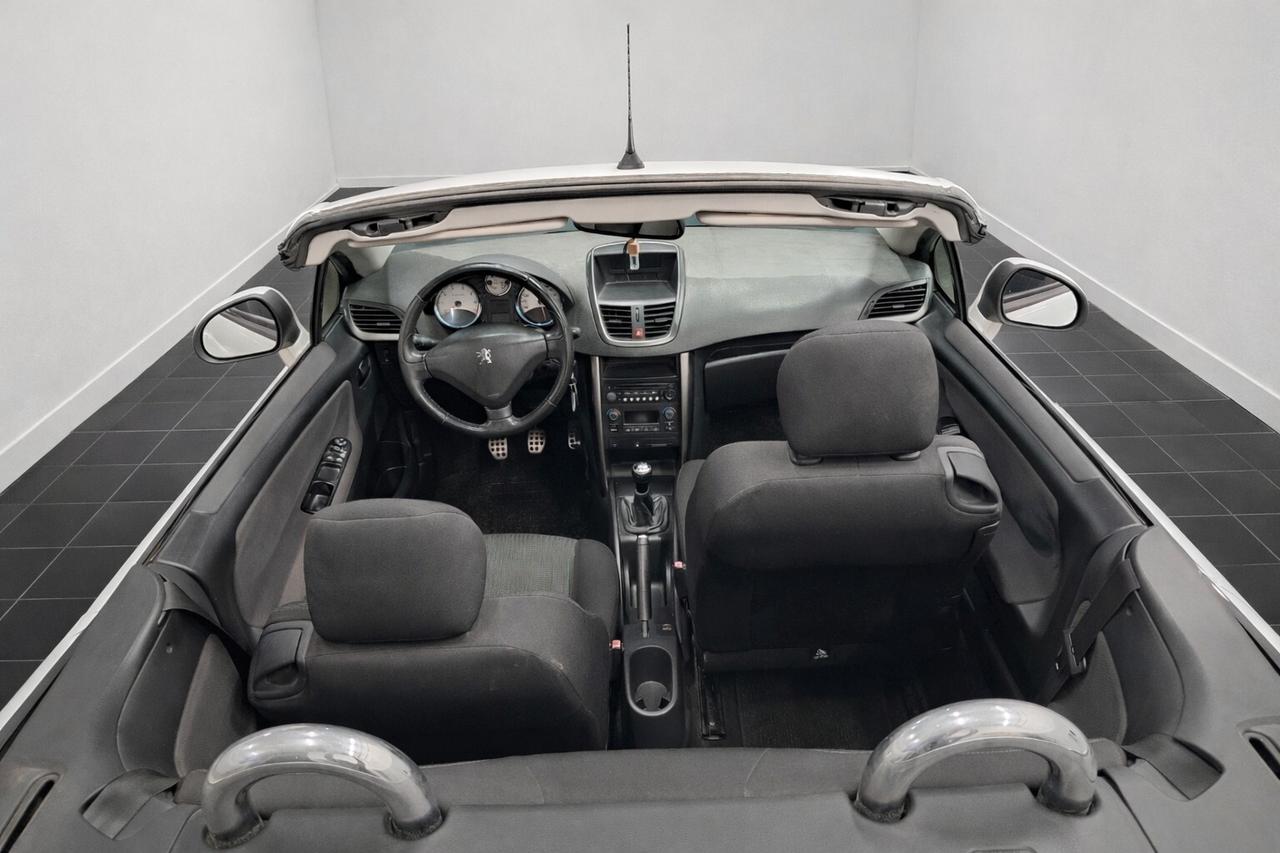 Peugeot 207 1.6 VTi 120CV CC Allure €5 CABRIO NEOPAT 60.000KM UNICOPROPIETARIO