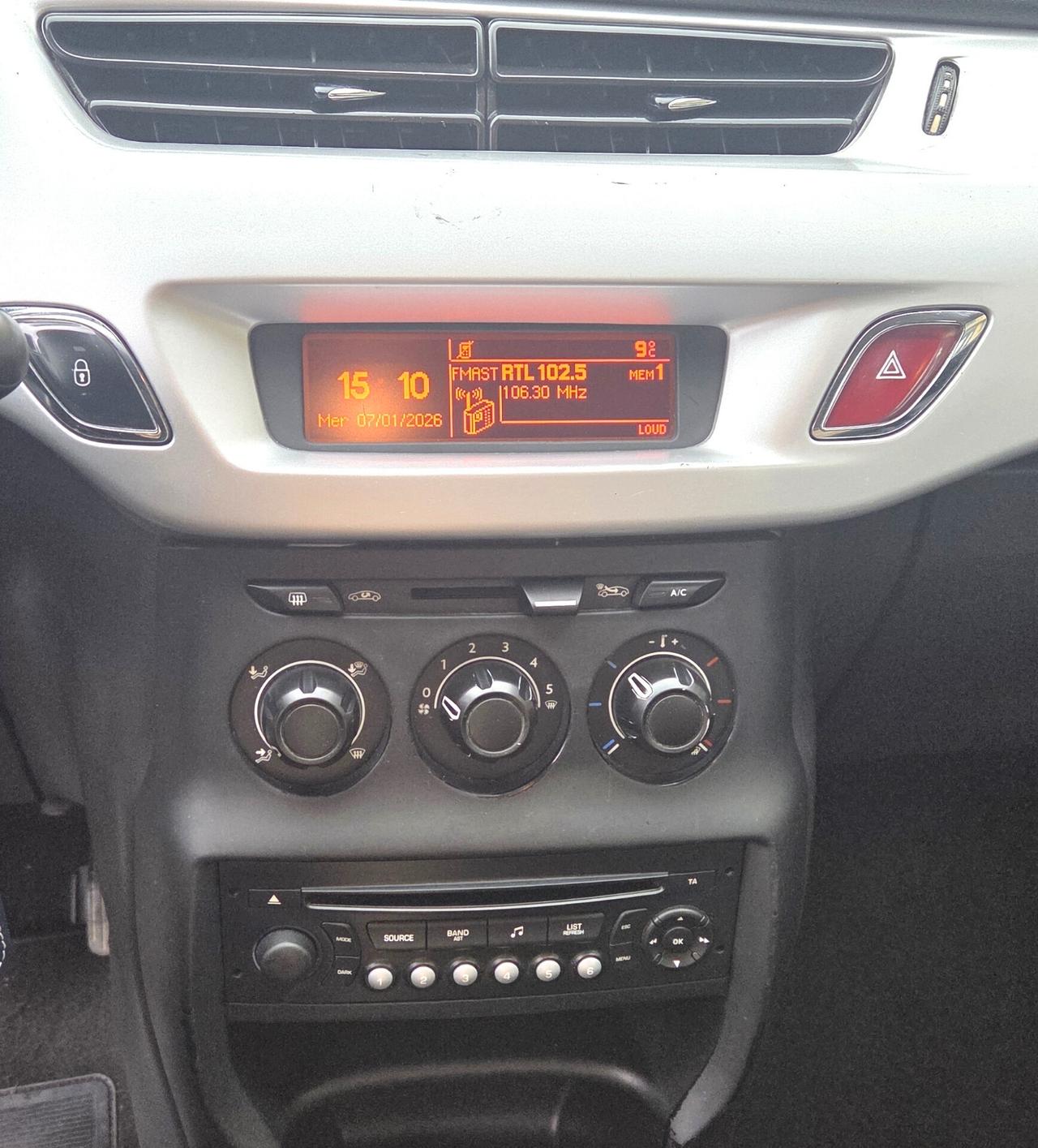 Citroen C3 1..4 GPL CERCHI 16 CRUISE UNICO PROPR.