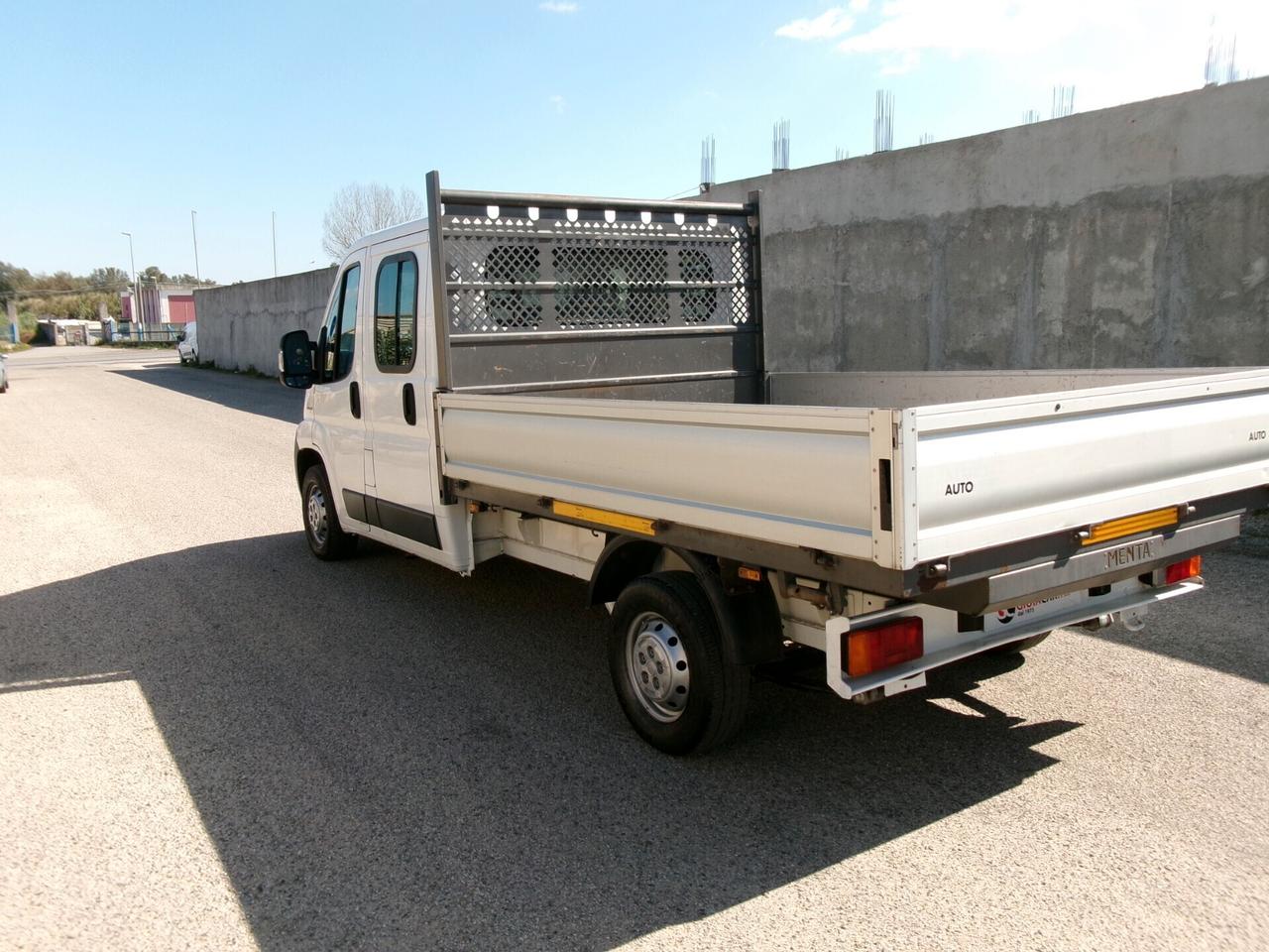 Fiat Ducato DOPPIA GABBINA 7 POSTI CASSONE FISSO
