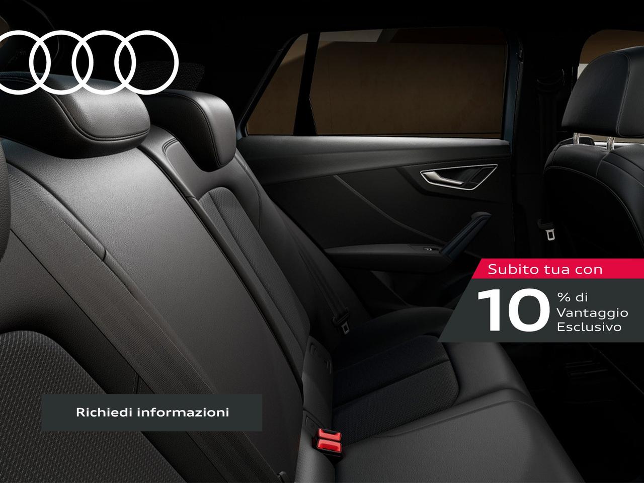 Audi Q2 40 2.0 tfsi identity black quattro s-tronic