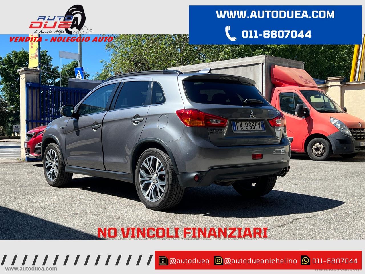 MITSUBISHI ASX 1.6 DI-D 114CV 4WD N1 Instyle Panoramic AUTOCARRO N1 4 POSTI