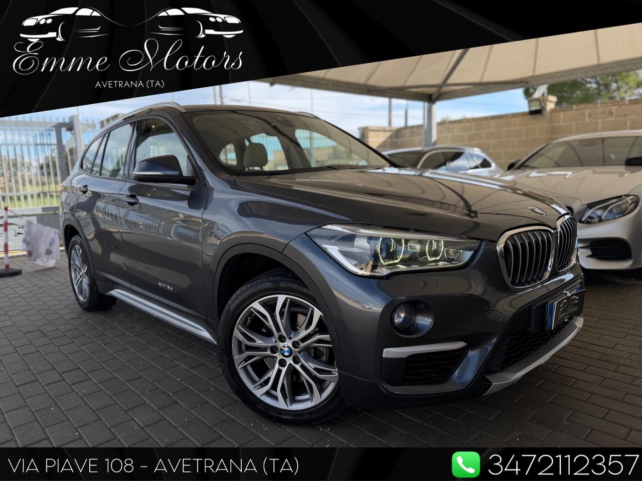 Bmw X1 xDrive18d xLine PELLE TOTALE + RETROCAMERA