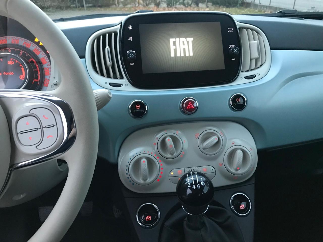 Fiat 500 1.0 hybrid 70cv no bollo appcarplay cruiser NEOPATENTATI