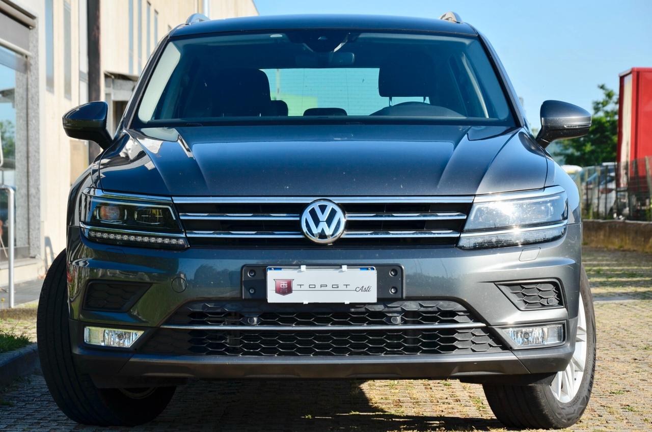 VOLKSWAGEN TIGUAN 2.0 TDI EXECUTIVE 4MOTION 190cv DSG, UFF ITALIANA, TUTTI SERVICE UFF VW, EURO 6B, NAVI, RETROCAMERA, PERMUTE