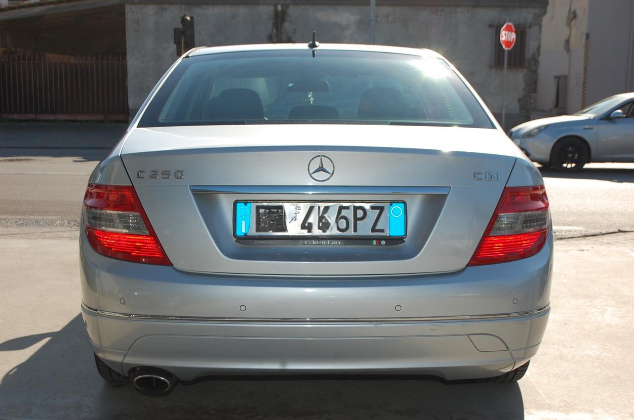 Mercedes-Benz C 250 2.2 cdi 204CV be Avantgarde Uff Italy Navi Lega