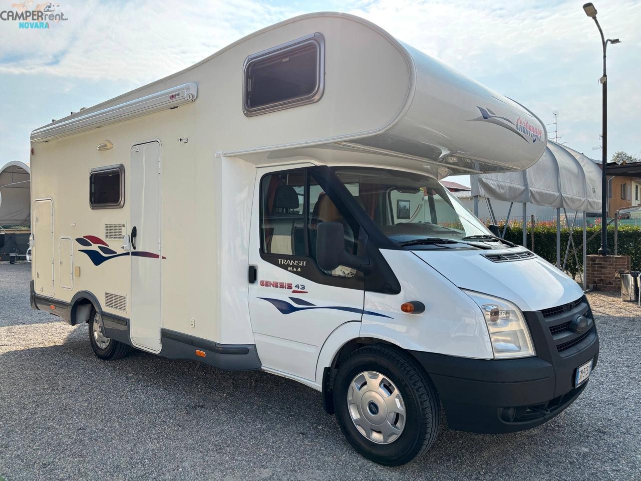 CHALLENGER GENESIS 43 - mansardato con letti a castello in coda