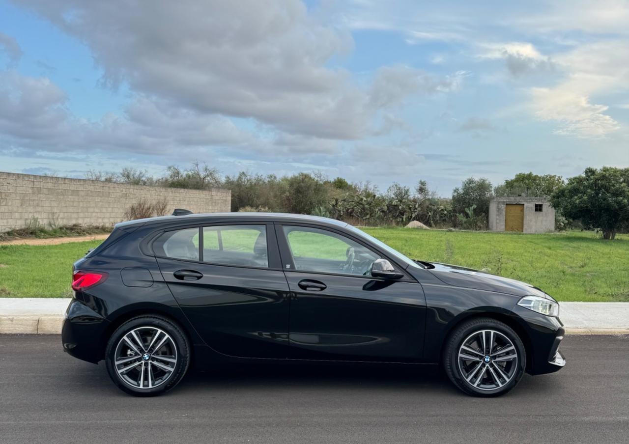 Bmw 118 d 2.0 150cv Advantage Anno 2020 Unico Proprietario