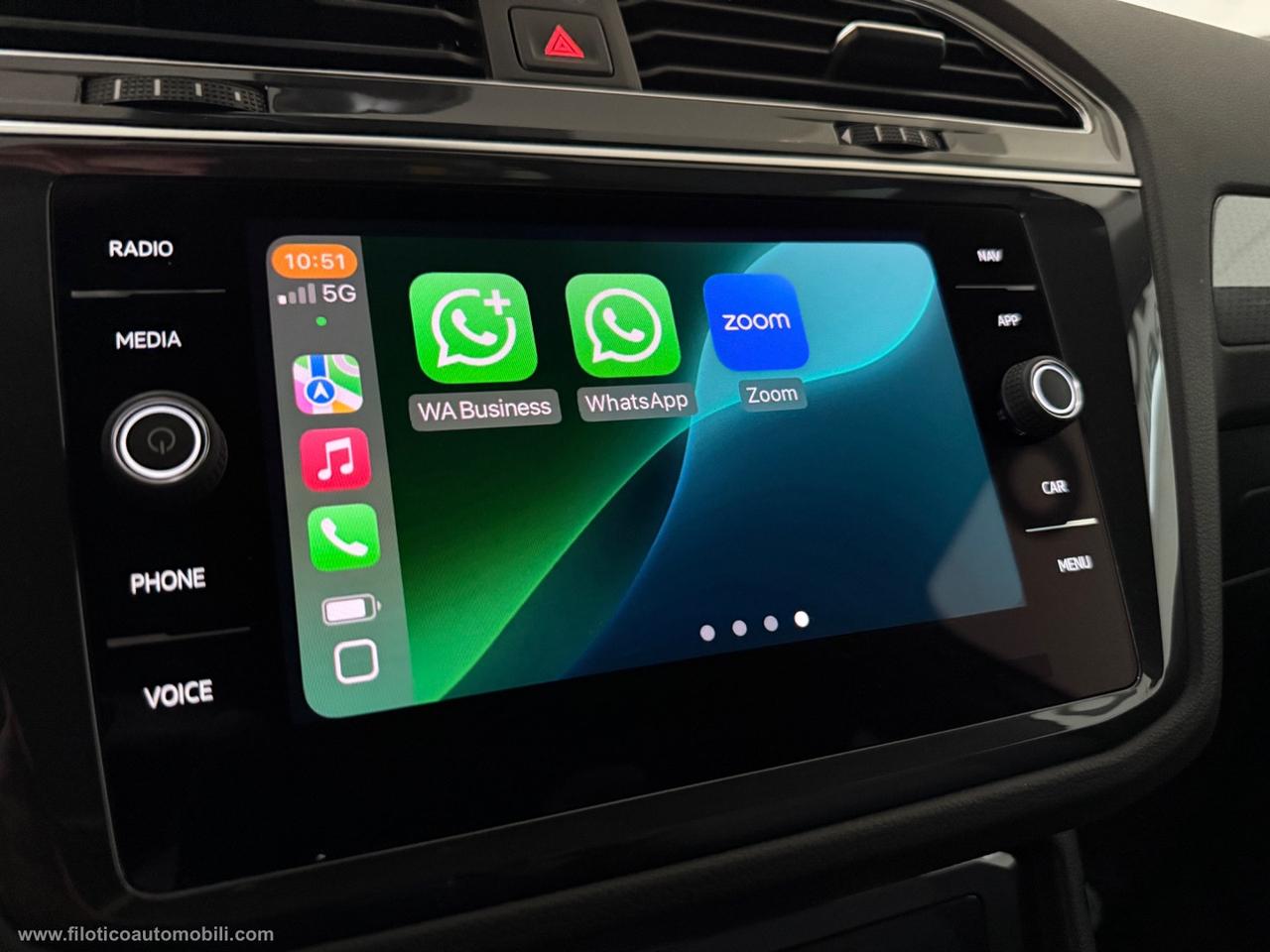 VOLKSWAGEN Tiguan 2.0 TDI 150CV SCR DSG Life KM 66236 - FARI FULL LED