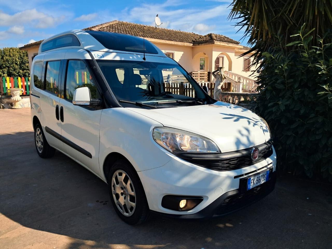 Fiat Doblo Doblò EURO6 TETTO ALTO TRASPORTO DISABILI