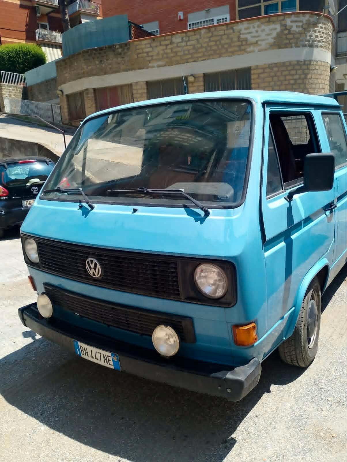 Volkswagen T3 1600 TURBO DIESEL 6 POSTI CASSONATO