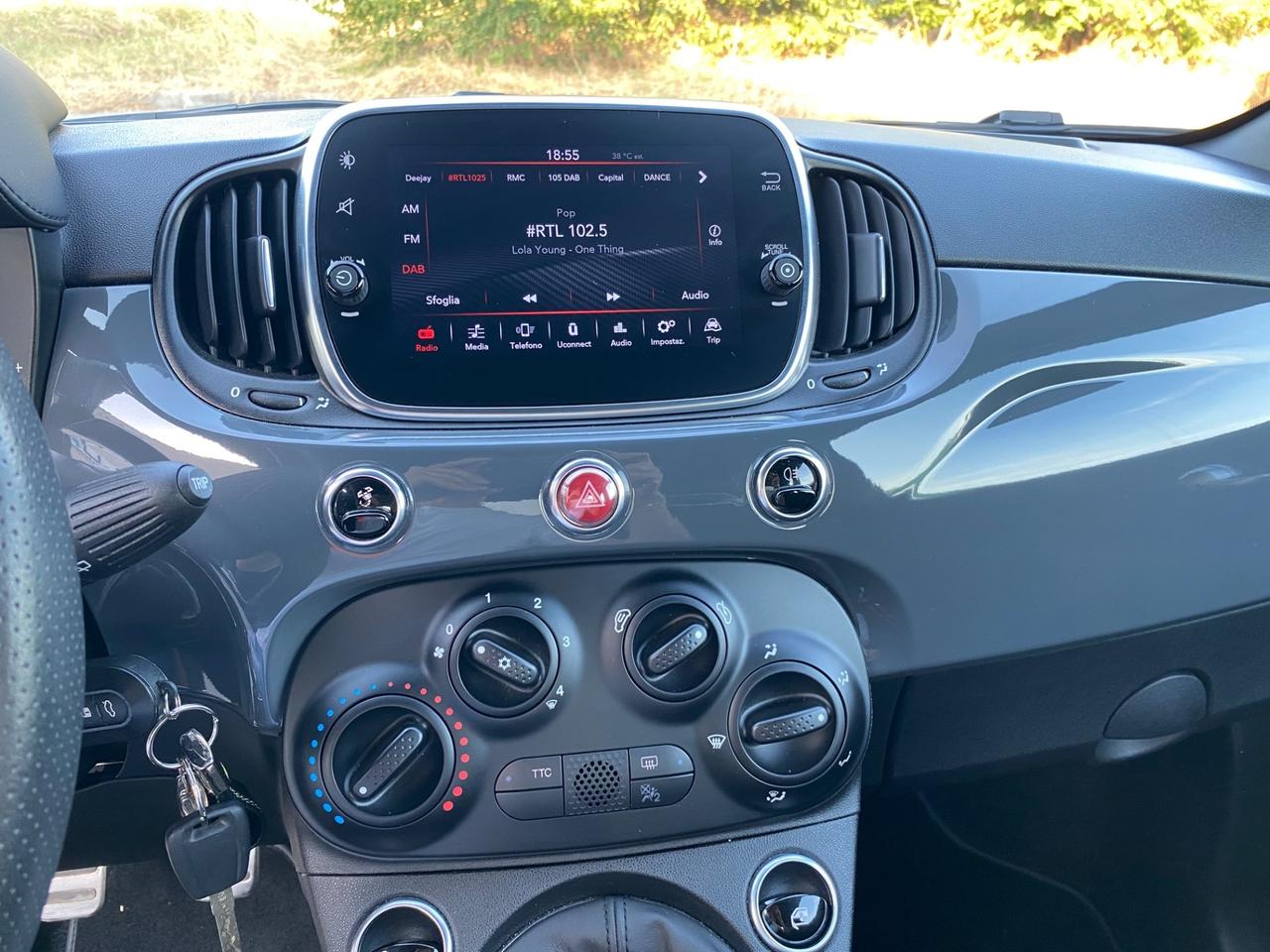 Abarth 595 1.4 Turbo T-Jet 145 CV Scarico Record Monza