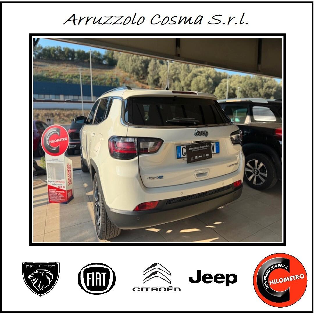 Jeep Compass 1.3 Turbo T4 190 CV PHEV AT6 4xe Limited