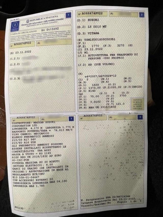 SUZUKI Vitara 1.4 Hybrid Top