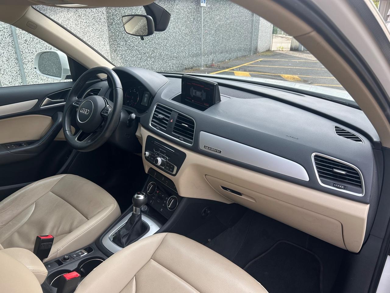 Audi Q3 2.0 TDI 150CV quattro S tronic | Pelle | Navi | LED | Tagliandi