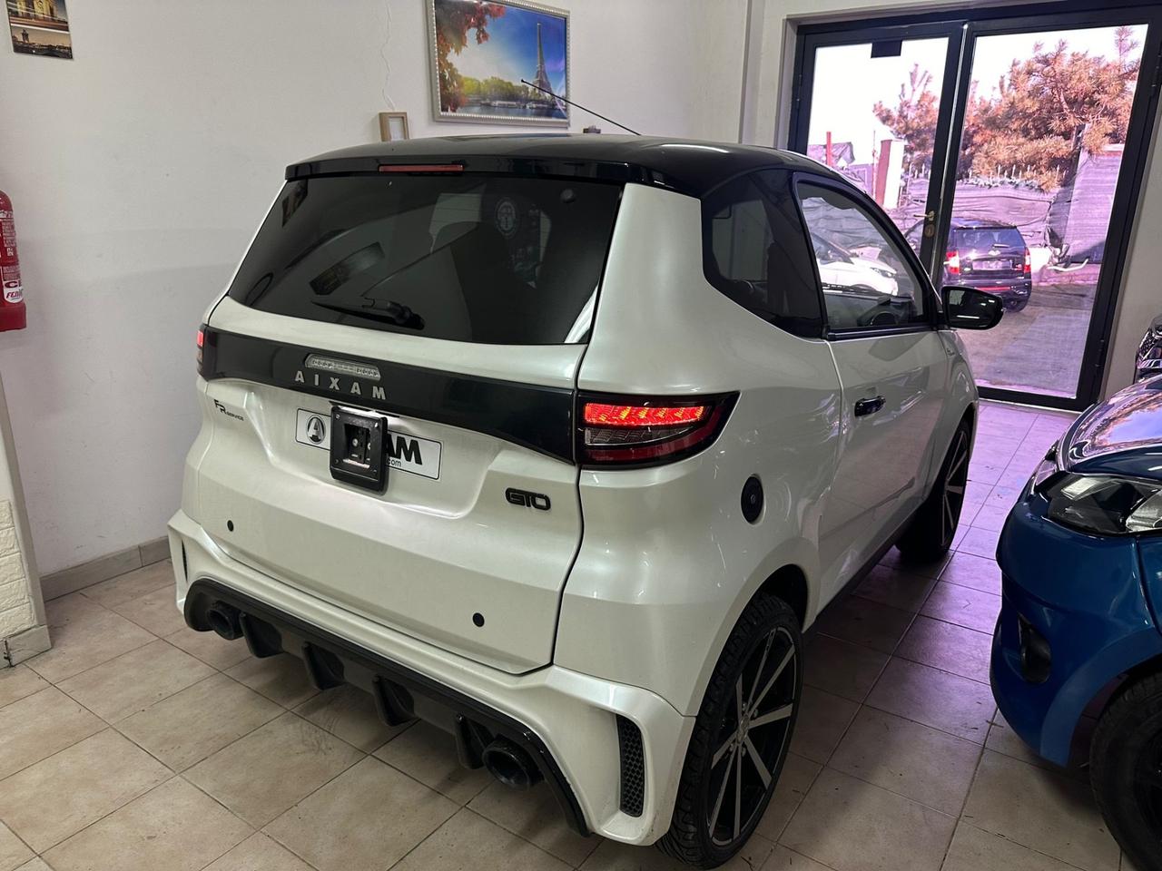 Aixam gto ambition white 2024 8000 km full