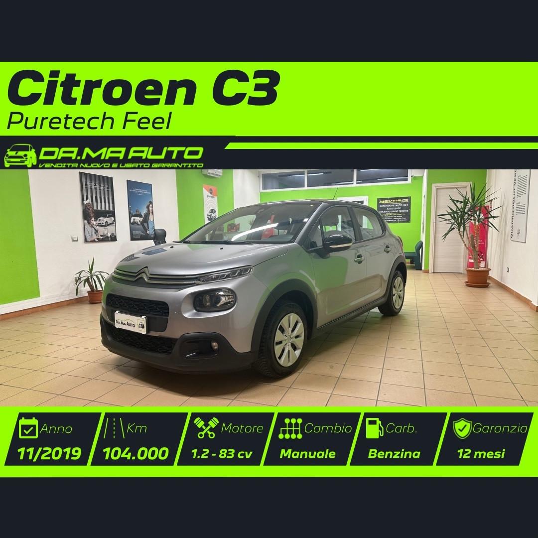 Citroen C3 PureTech 83 S&S Feel 2019 OK NEOP.