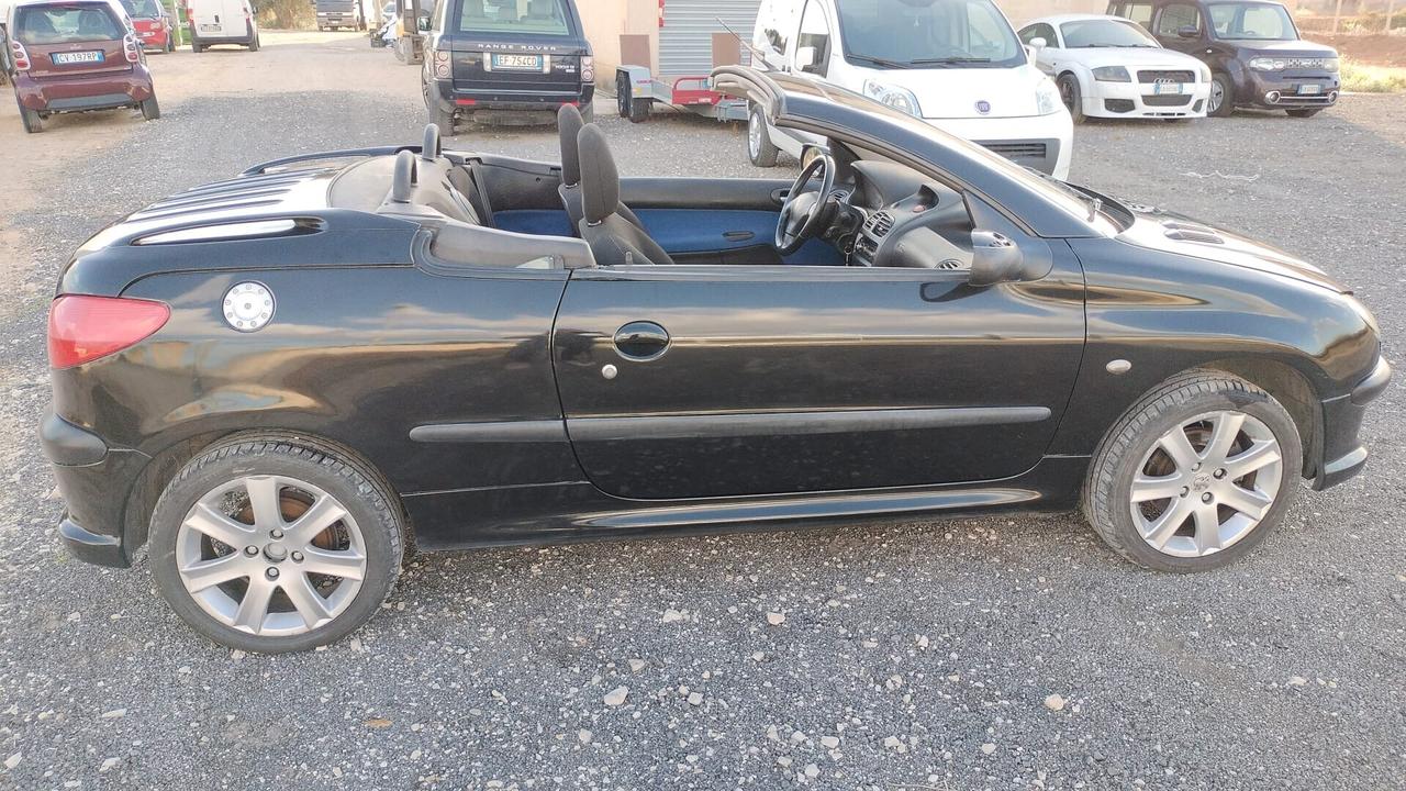 Peugeot 206 1.6 16V CC TUTTO FUNZIONANTE SENZA UN GRAFFIO 100.000KM