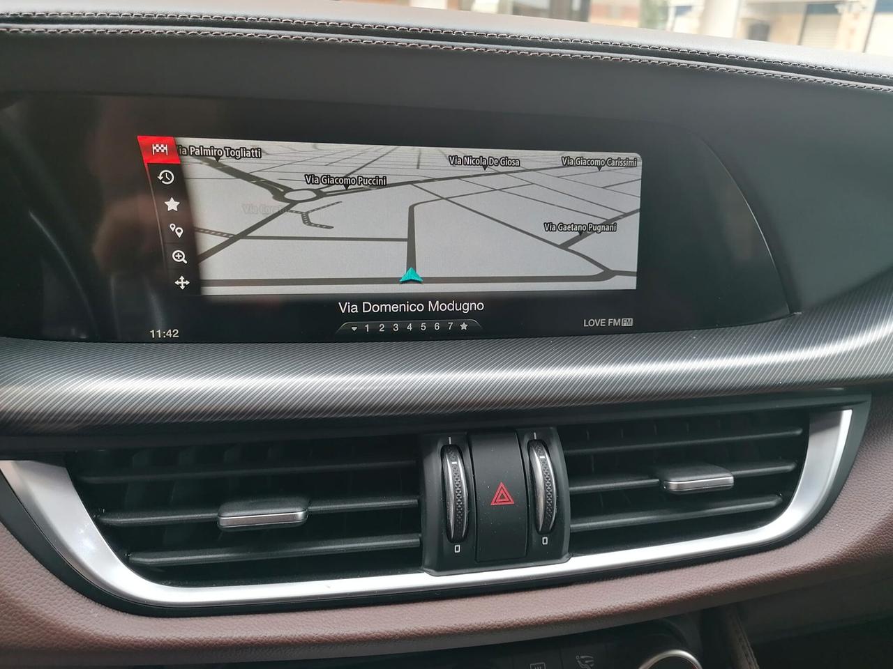 Alfa Romeo Stelvio 2.2 Turbodiesel 210 CV AT8 Q4 Executive TETTO NAVY PELLE H/K 20'