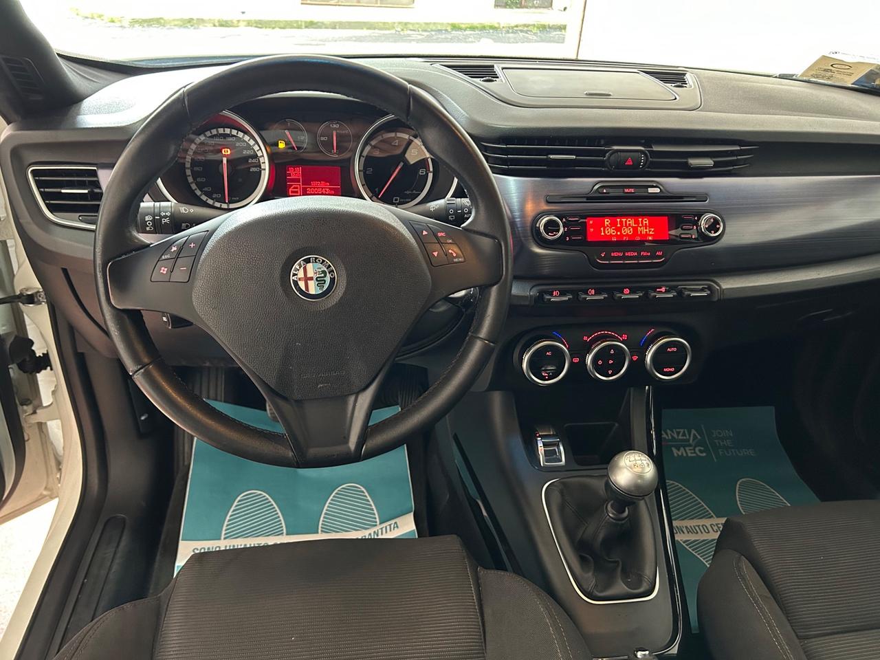 Alfa Romeo Giulietta 1.6 JTDm-2 105 CV Tetto Apribile UNICO PROPRIETARIO