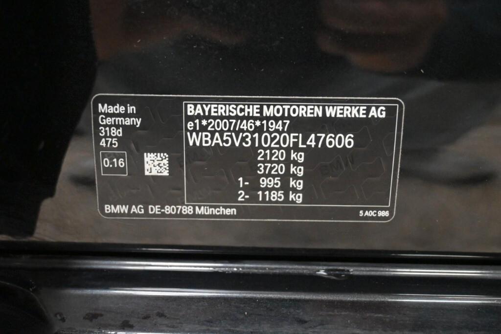 BMW 318D 136CV STEPTRONIC 48V BUSINESS ADVANTAGE ( FARI LED - BMW DIGITAL COCKPIT - PELLE - NAVI - MIRROR - PARK ASSISTANT - TELECAMERA POST. )