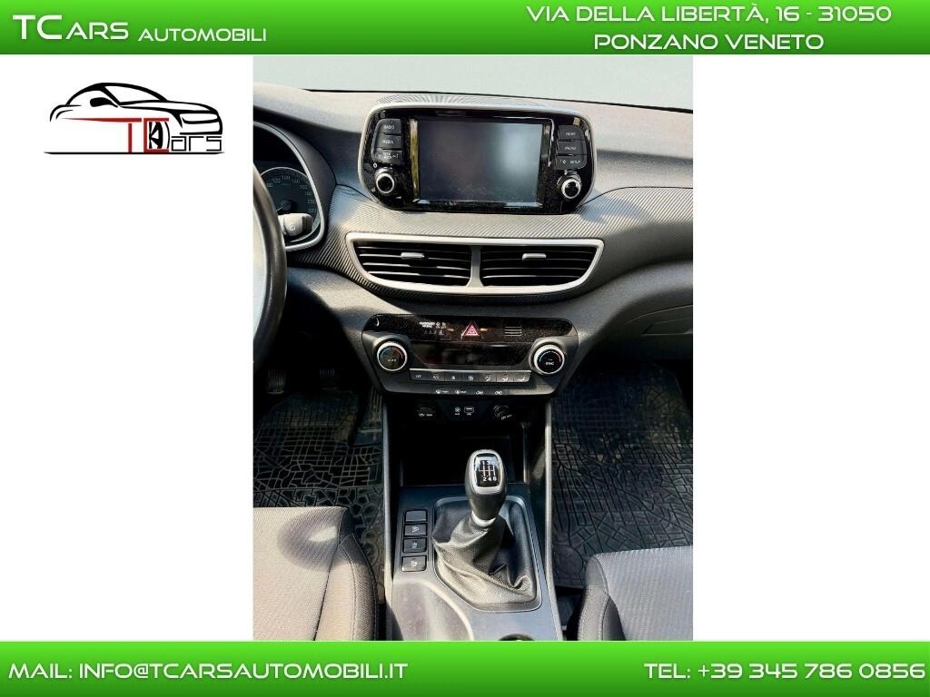HYUNDAI TUCSON 1.6 BENZINA - EURO 6 - NEOPATENTATI