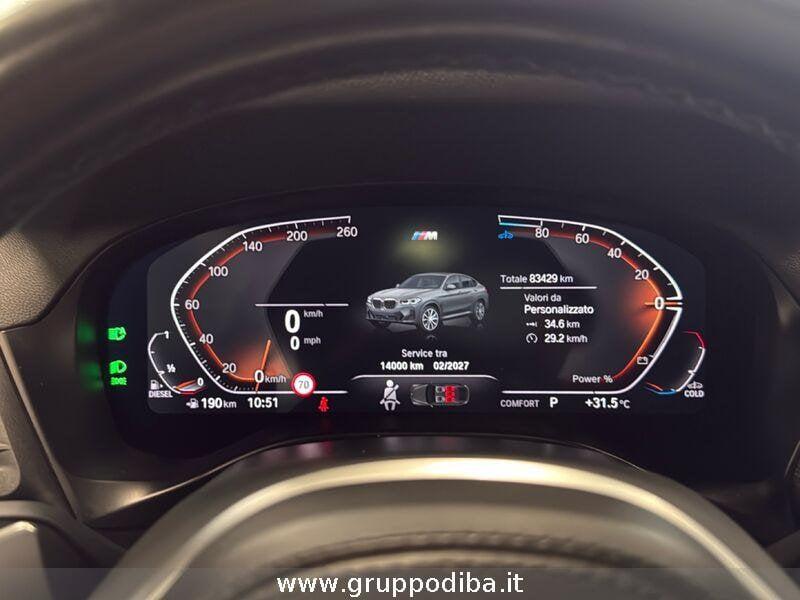 BMW X4 G02 2021 xdrive20d mhev 48V Msport auto