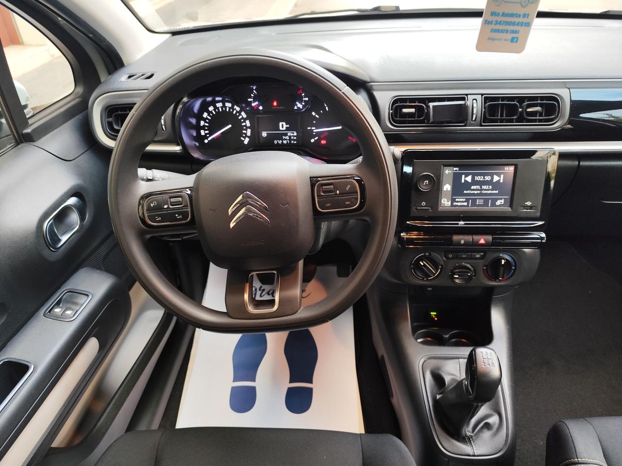 Citroen C3 1.2 BENZ/GPL 83CV PERFETTA