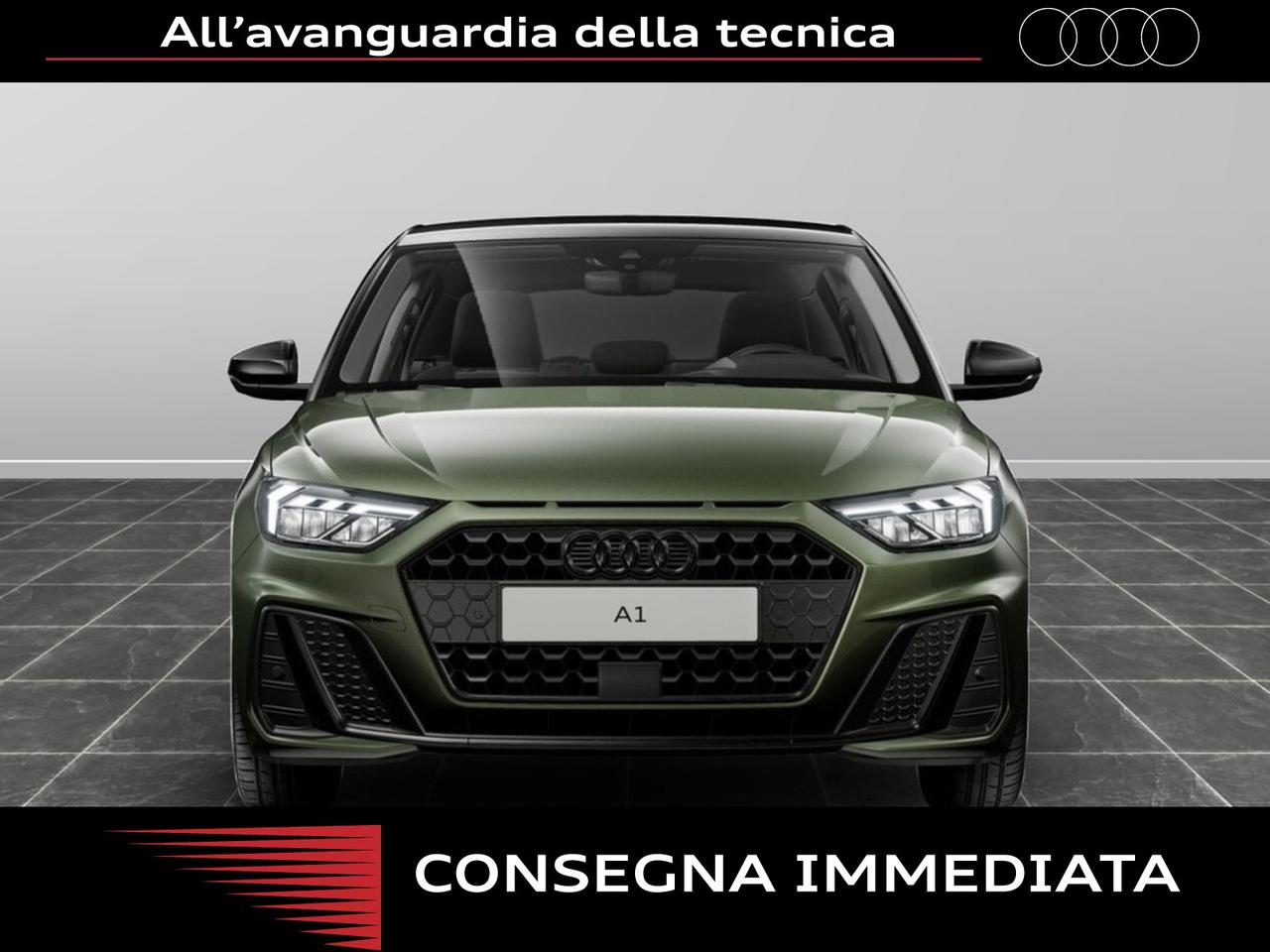 Audi A1 sportback 30 1.0 tfsi 116cv identity black s tronic