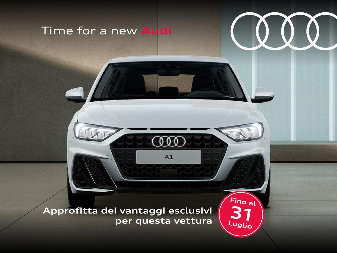 Audi A1 sportback 30 1.0 tfsi s line edition 116cv