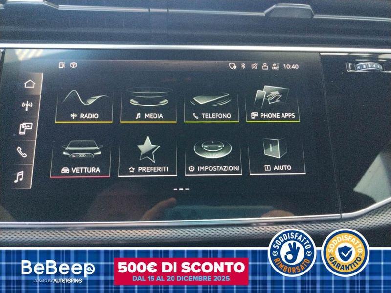 Audi Q8 RS RS 4.0 MHEV QUATTRO TIPTRONIC