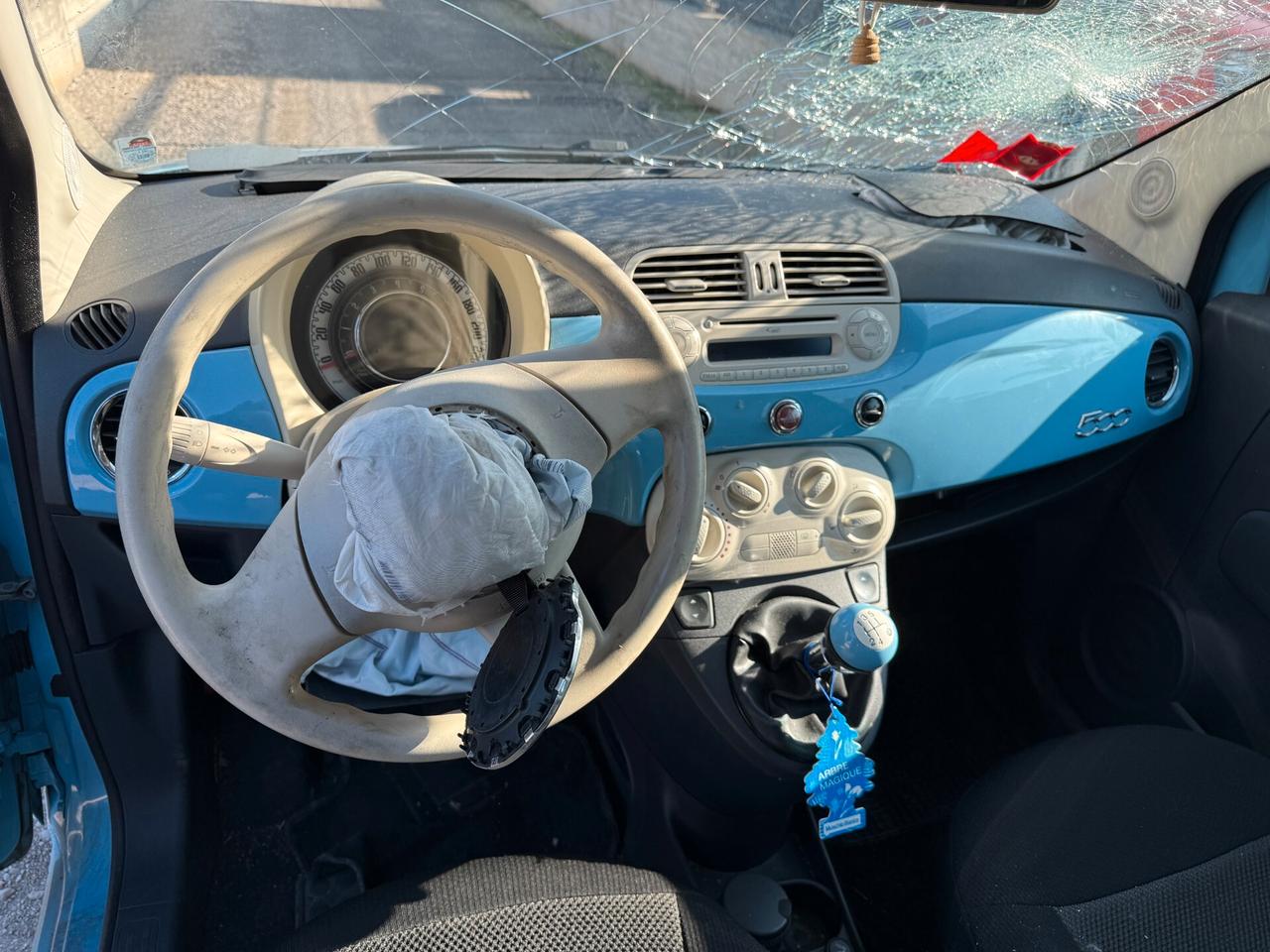 FIAT 500 2012 1.2 BENZINA *SINISTRATA *MARCIANTE