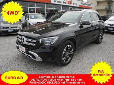 MERCEDES-BENZ GLC 300 d 4Matic 245cv Business - 2000cc - IVA Detraibile