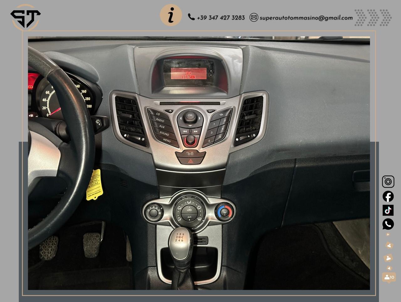 Ford Fiesta 1.2 82 CV 5 porte Titanium PERFETTA