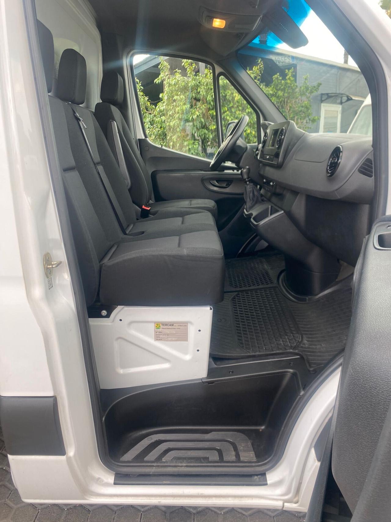 Mercedes Sprinter 314 CDI 150cv 2021 | Cassone Alluminio | 900kg | Full Optional