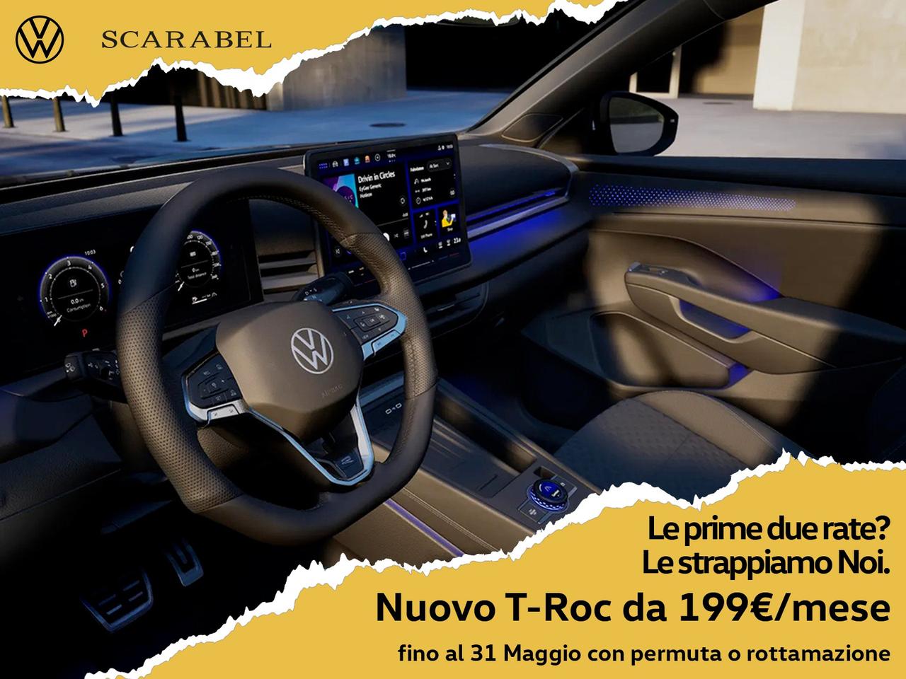 Volkswagen T-Roc 1.5 etsi r-line 150cv dsg