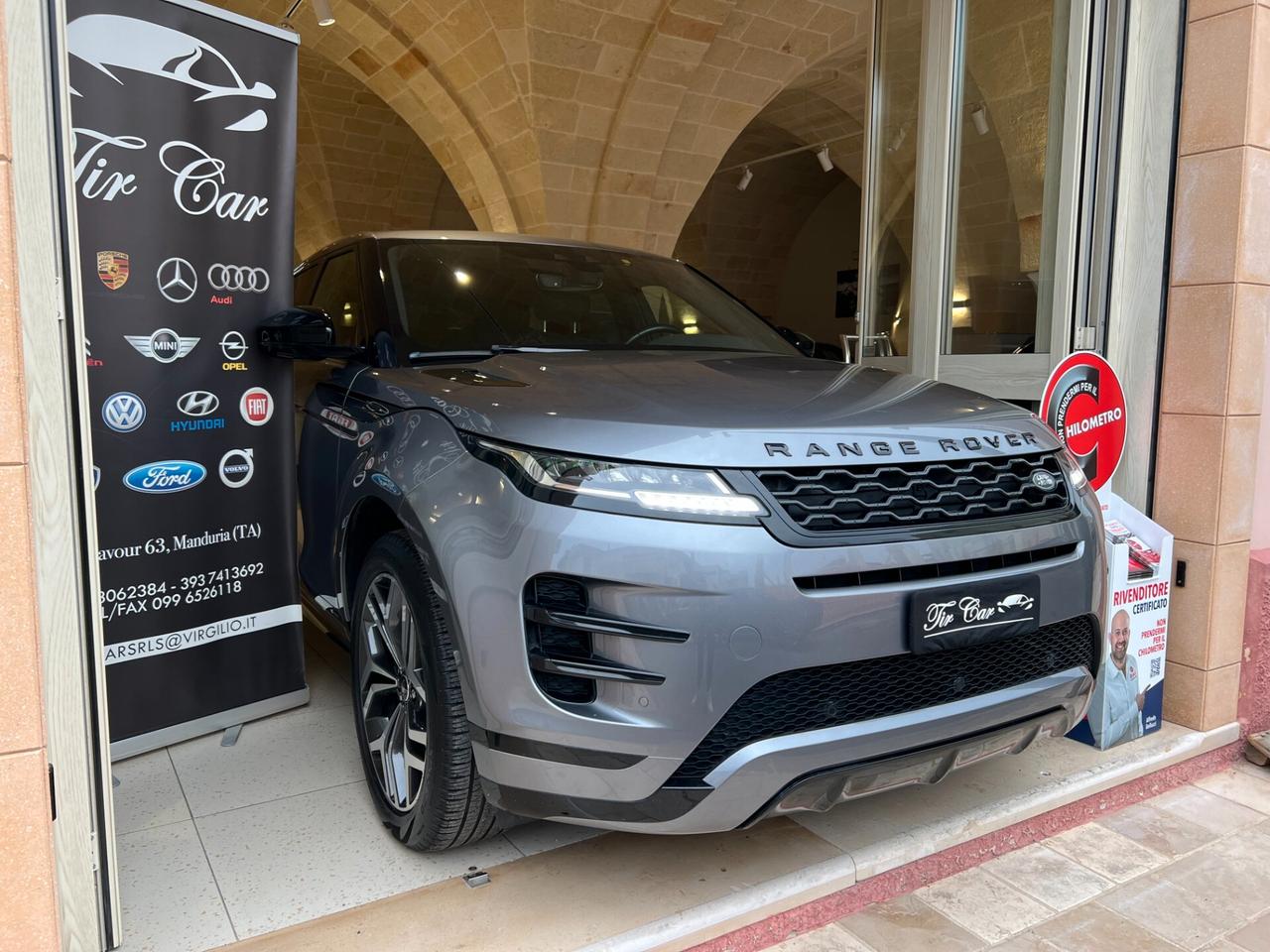 RANGE ROVER EVOQUE 2.0D AWD R-DYNAMIC MHEV SE 150CV PELLE NAVI CAM ANNO 2020