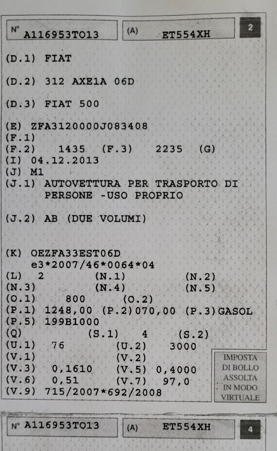Fiat 500 C 1.3 Multijet Cabriolet