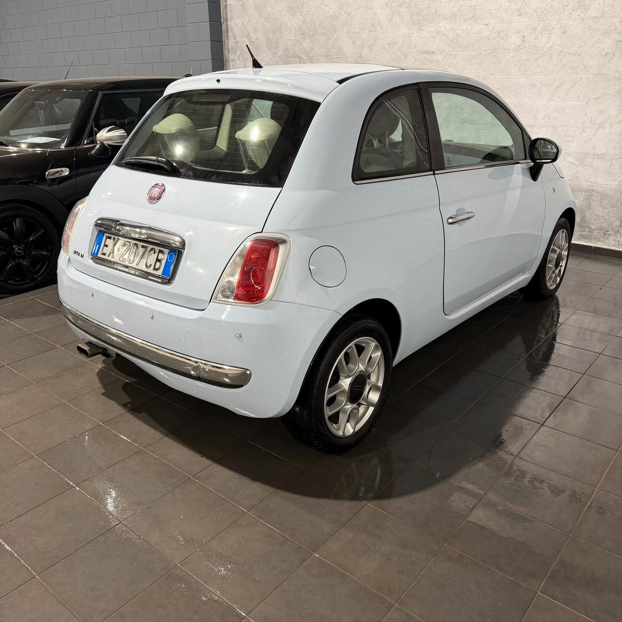 Fiat 500 1.2 Lounge neopatentati, sensori di parcheggio post